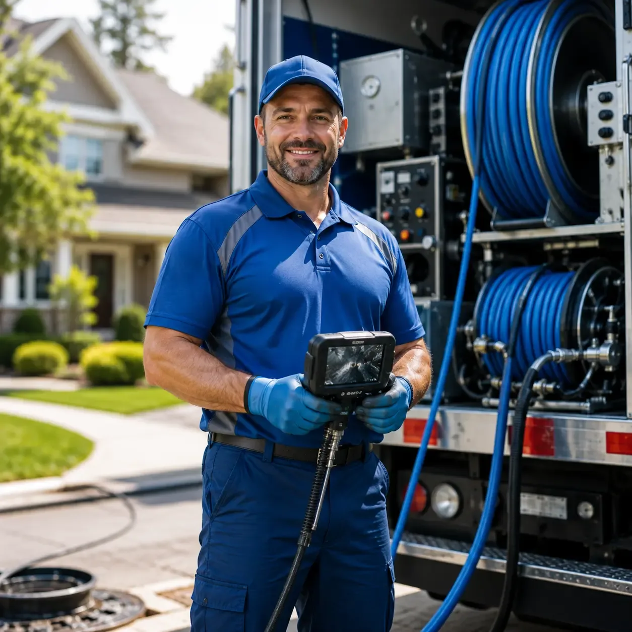 Local outdoor drain cleaning specialists in Berkey, OH